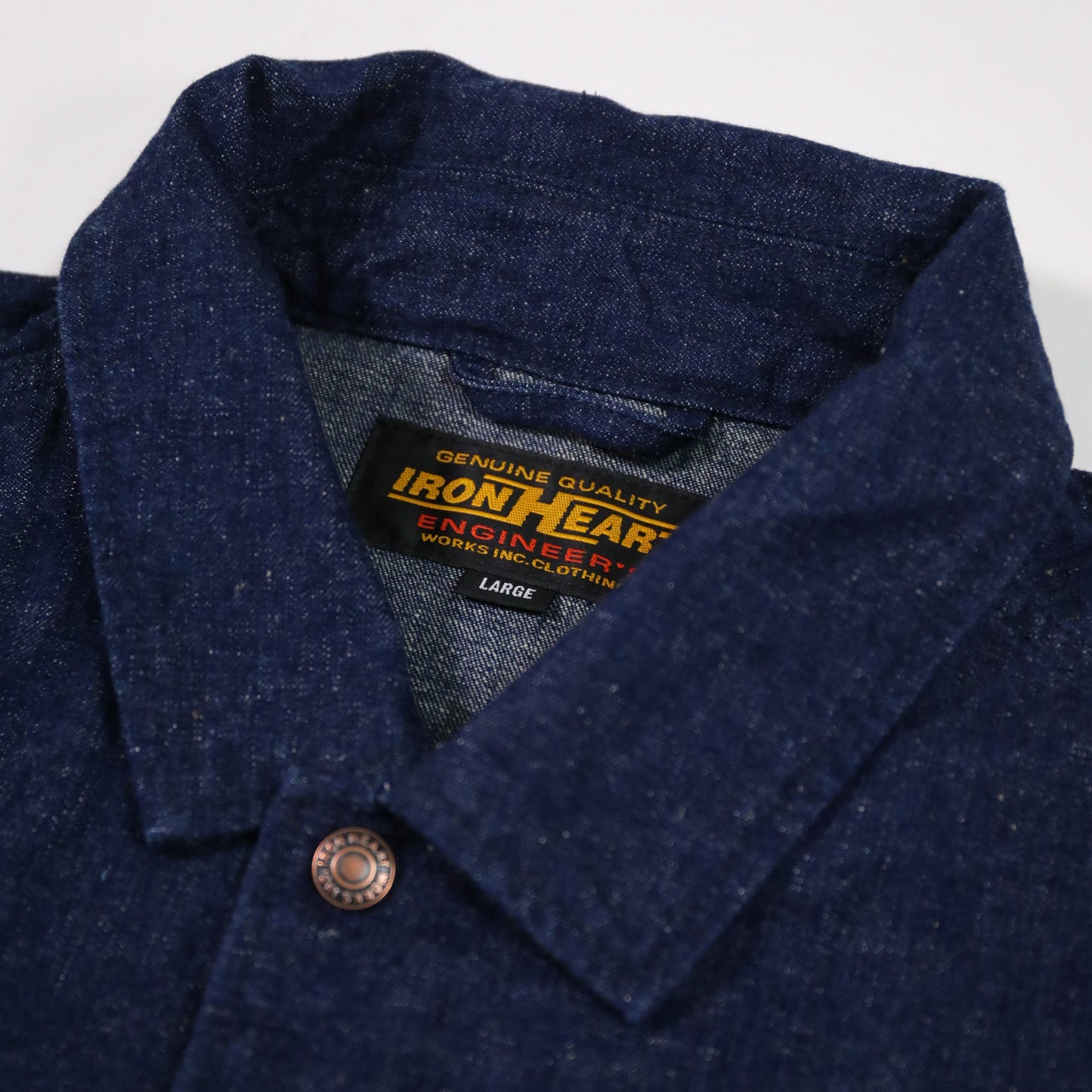 【IHJ-161】デニムコーチジャケット／インディゴ