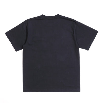 7.5oz半袖Tシャツ ポケットTシャツ：ブラック