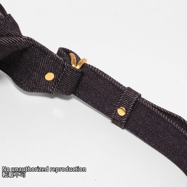 21ozデニムウエストバッグ／インディゴ