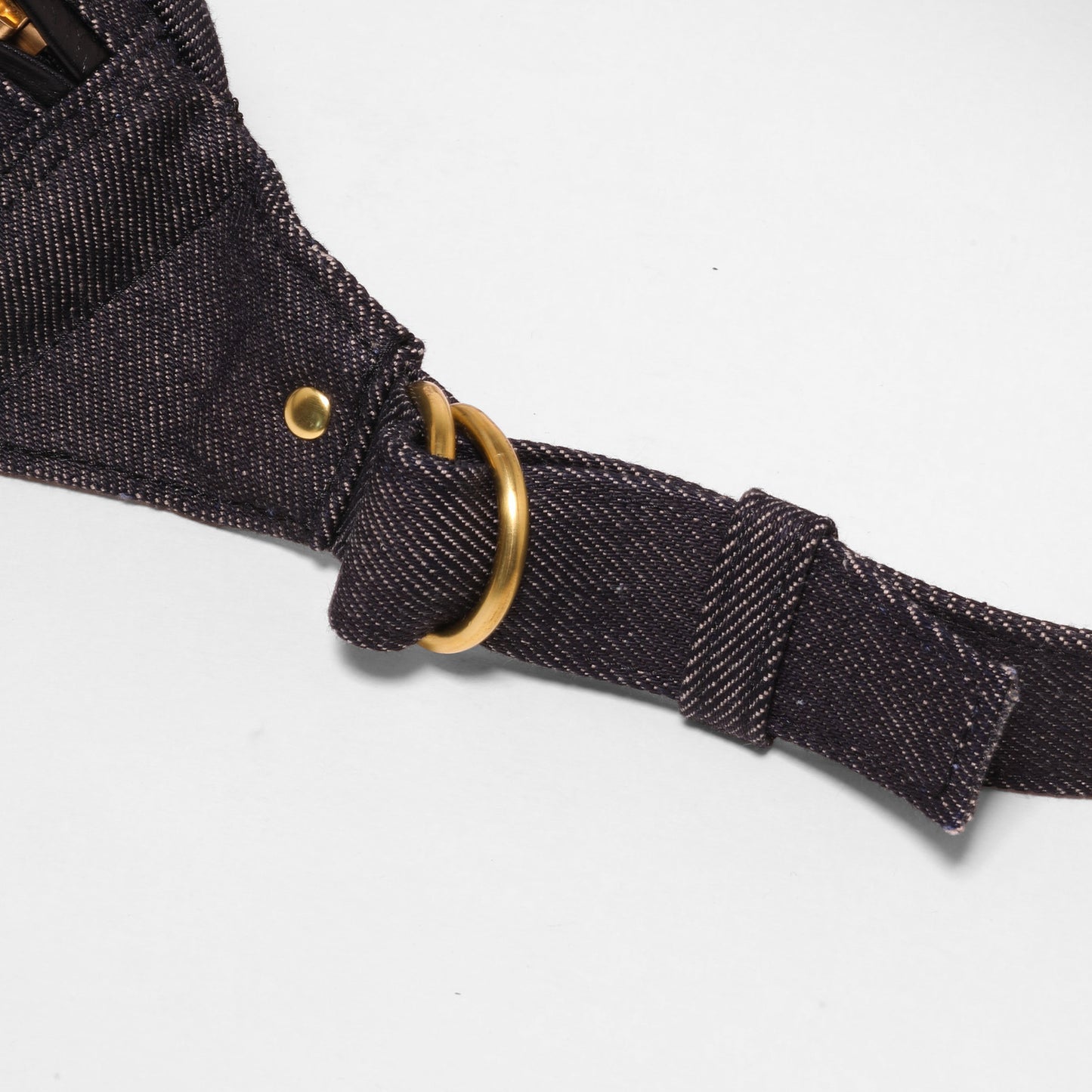 21ozデニムウエストバッグ