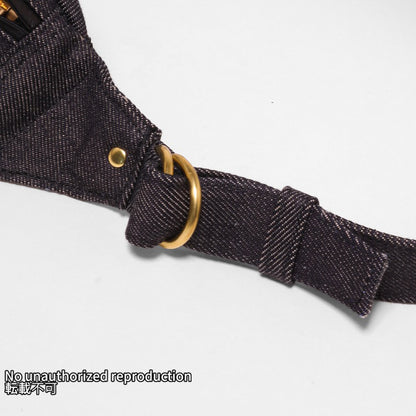 21ozデニムウエストバッグ／インディゴ