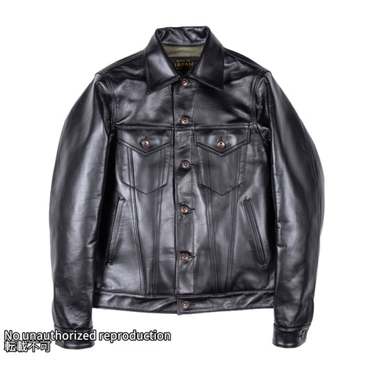 ホースハイド トラッカージャケット