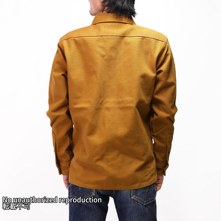 IRON HEART ワークシャツ　大きめサイズ 13ozオックスフォードオーバーワークシャツ／キャメル – IRON HEART