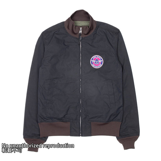 リバーシブルタンカースジャケット／ブラック