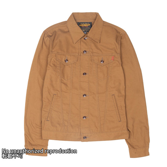 T/Cダックトラッカージャケット／ブラウン