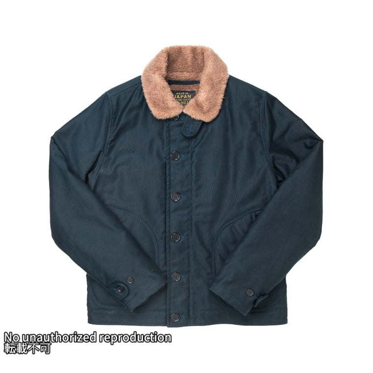 ウィップコードN-1タイプデッキジャケット／ネイビー
