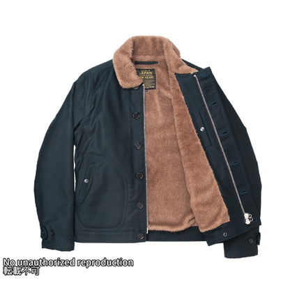 ウィップコードN-1タイプデッキジャケット／ネイビー