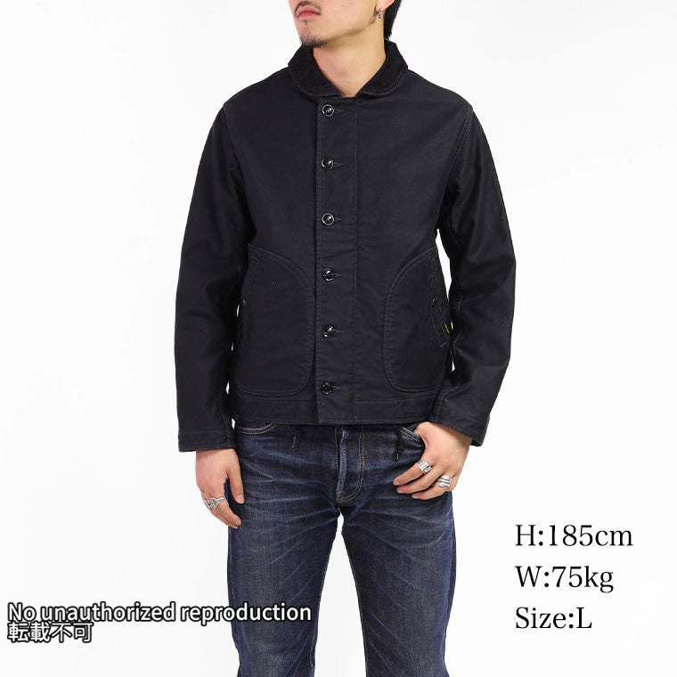 アイアンハート　IRON HEART ジャケット　ブラック　サイズL ライトN-1タイプジャケット／ブラック – IRON HEART