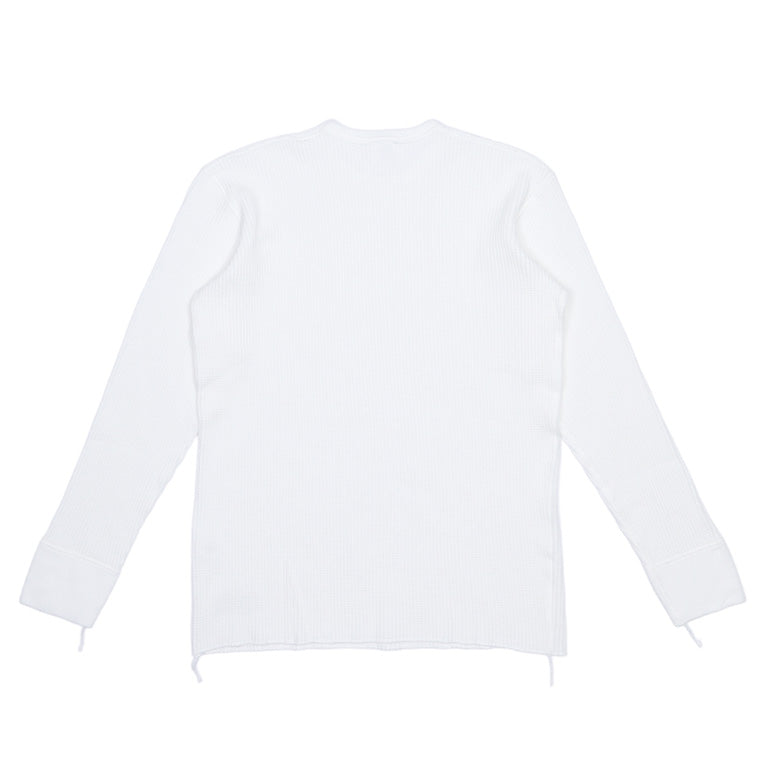 ヘビーサーマル クルーネックロングTシャツ／ホワイト