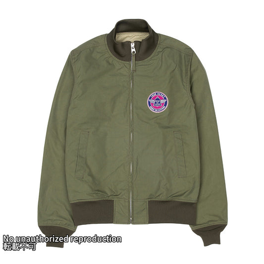 リバーシブルタンカースジャケット／オリーブ