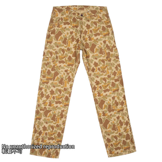 カモフラージュ柄カーゴパンツ／ダックハンター